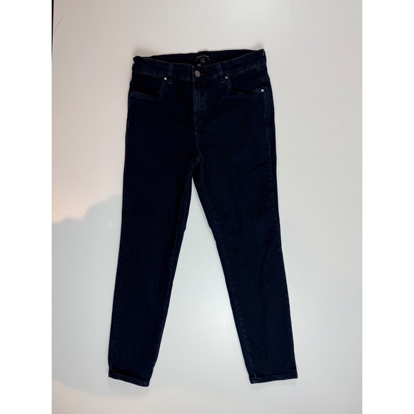 Universal Standard Jeans Size 8 Dark Wash High Rise Denim Pants - Picture 1 of 6